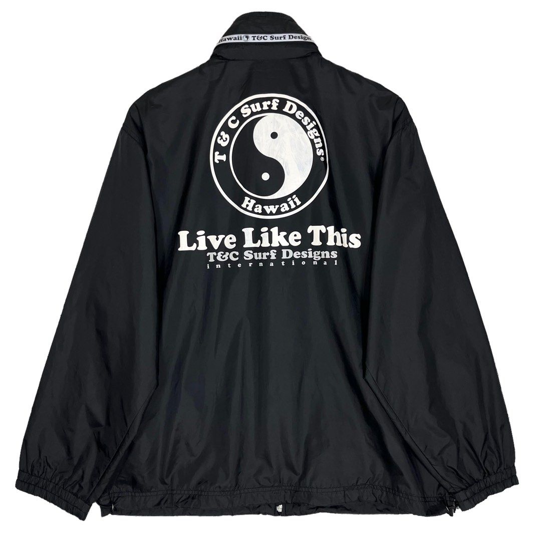 Town and Country T C Hawaii Surf Design Live Like This Ying Yang