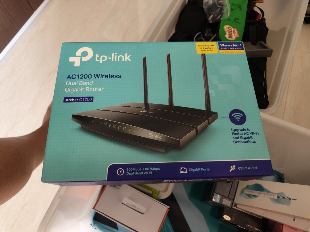 Tp-link AC1200 Wireles router, Computers & Tech, Parts & Accessories ...