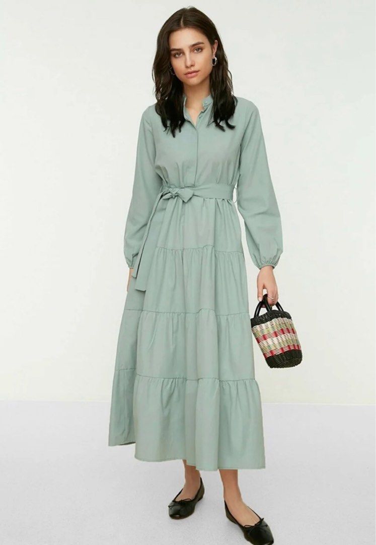 Modest shirt dress 2025