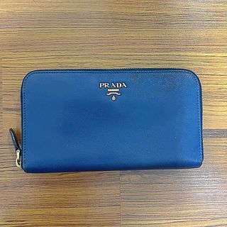 Prada Saffiano Leather Continental Wallet - FINAL SALE (SHF-17690