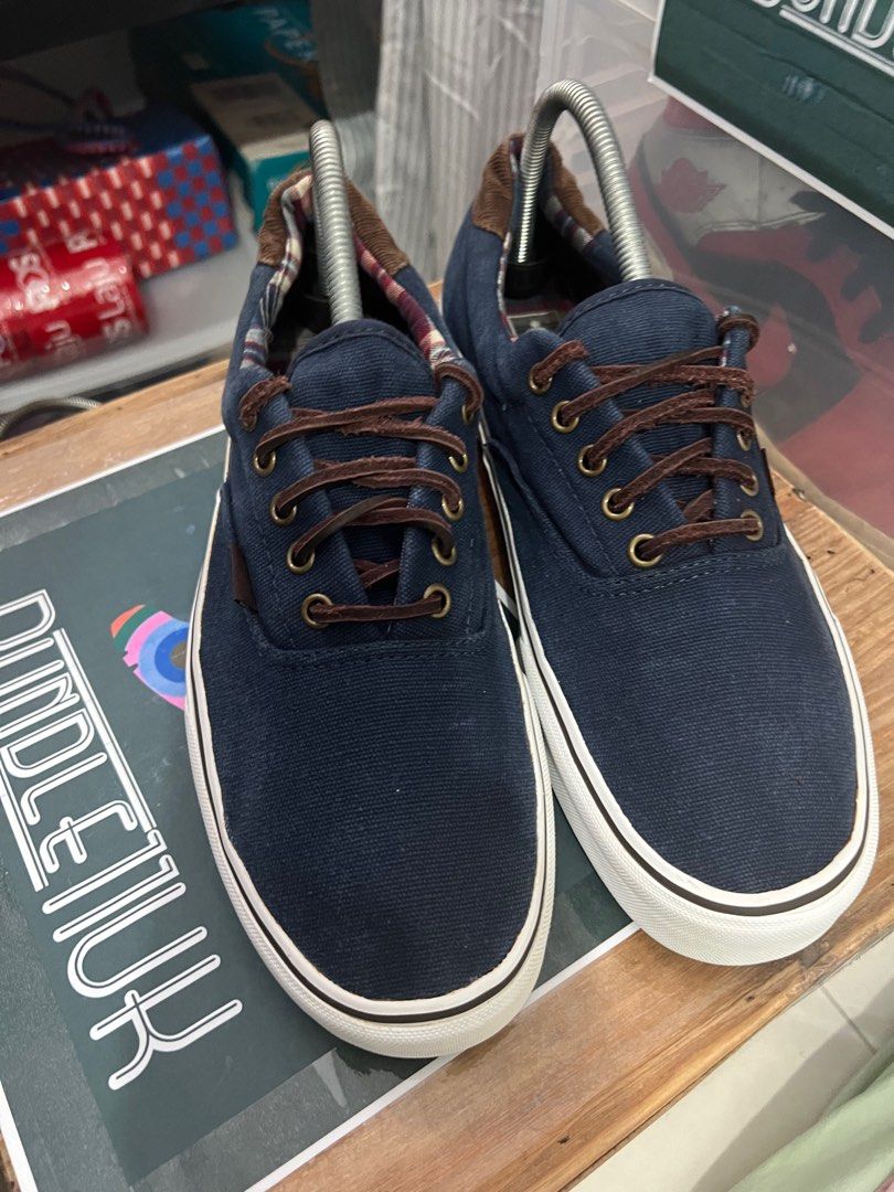Vans era shop 59 blue brown