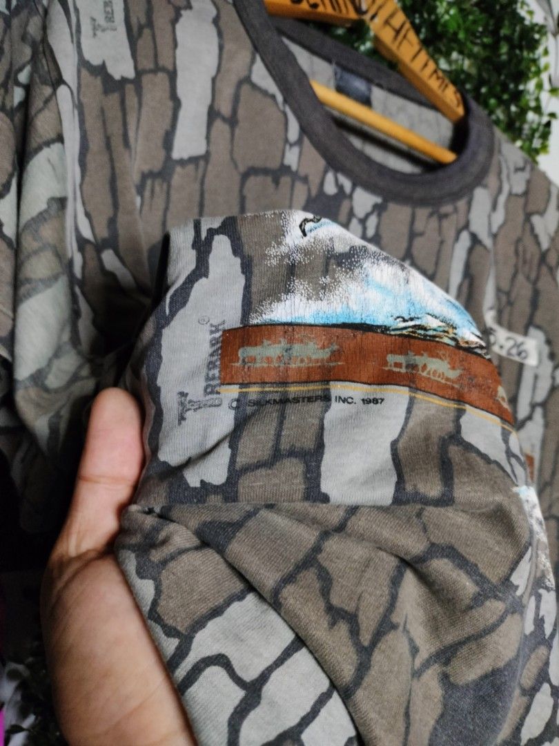 Vintage 1986 Real Tree Elk tee (Category: Tshirts & Polo Shirts ) located in Calamba. Submitted by sinauna. (Listing ID 1261271122, Image 3). Description: WTS: Vintage 1986 Real Tree Elk tee Condition/Issues: needs wash, chopped/cut bottom part (Note: Item's not faded. Color may vary due to lighting) Dimension: 21.5x26 Size on tag: Price: Mine - 449+SF Plus shipping fee! Free shipping if you purchase more than 3 items. Thank you! Keep safe! 🫂 It