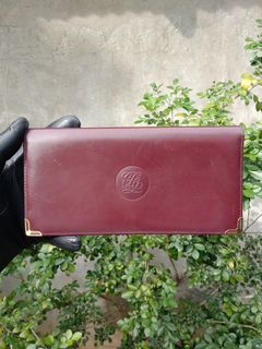 Leather wallet Louis Quatorze Red in Leather - 34417434