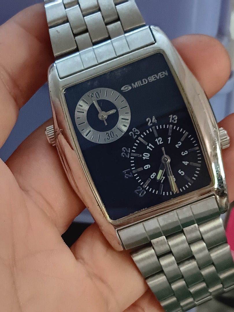 Vintage dual best sale time watches