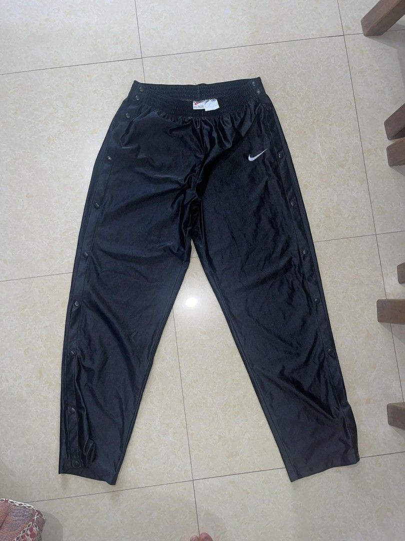 Vintage Nike small swoosh track pants, Men's Fashion, Bottoms, Joggers on  Carousell