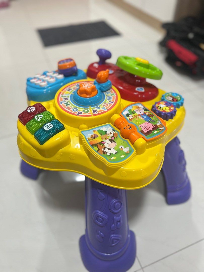 Magic Star Table VTech Magic Star Learning Table, Babies & Kids, Infant Playtime on ...