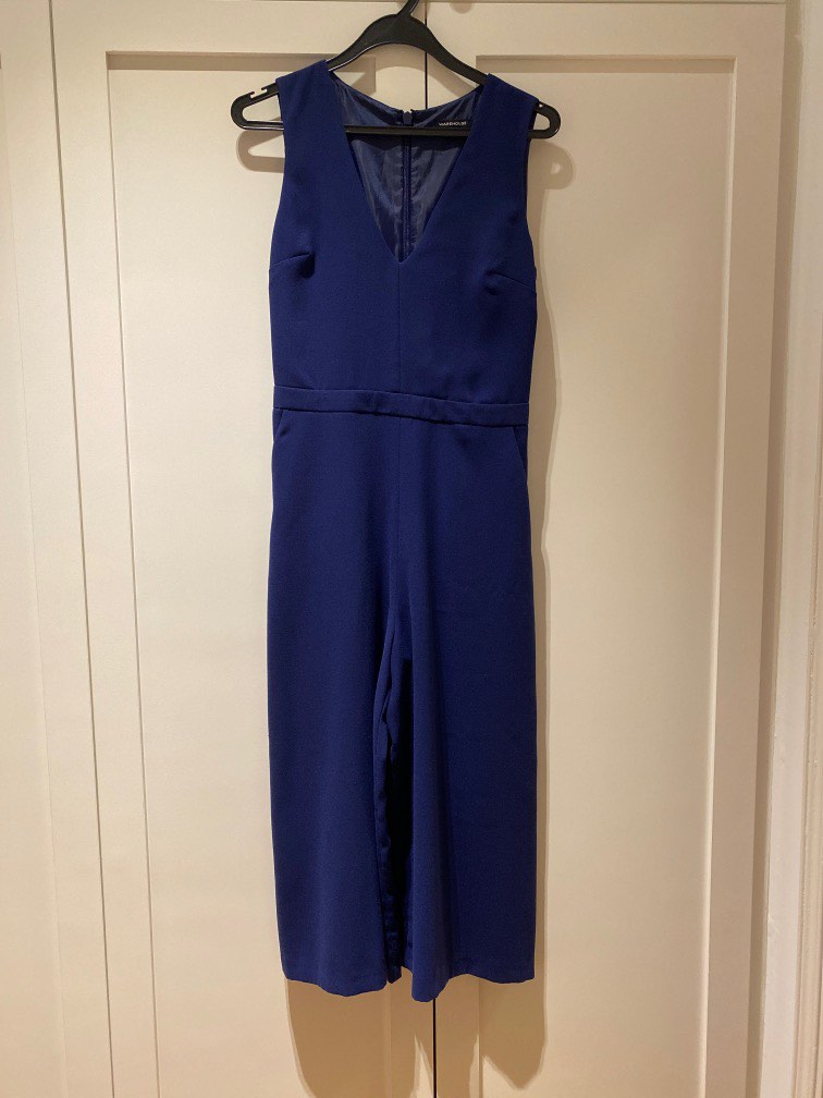 Warehouse blue best sale jumpsuit
