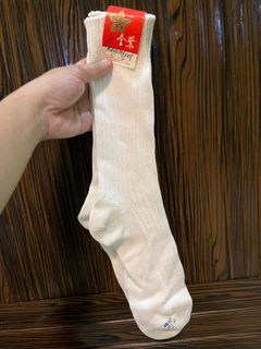 White Mid socks