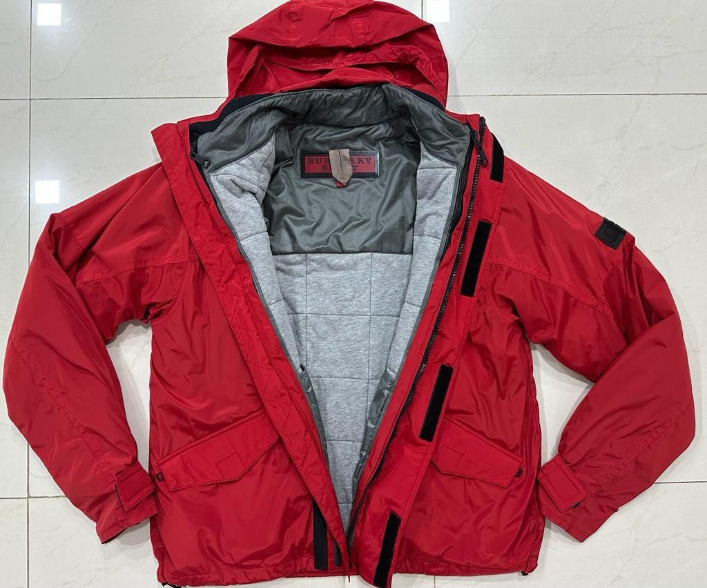 Burberry mens discount winter jacket