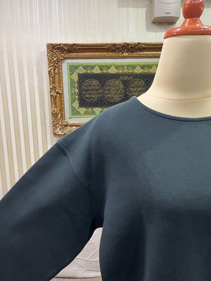 Uniqlo double face pullover top