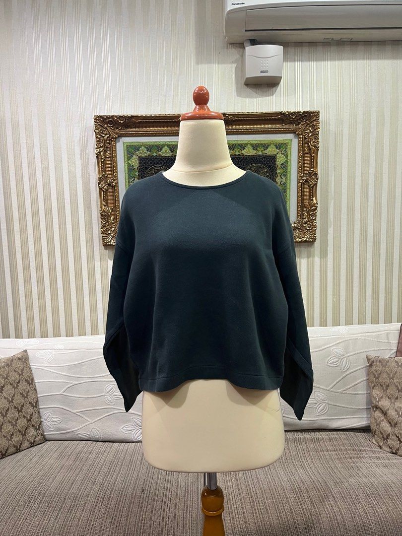 Uniqlo double on sale face pullover