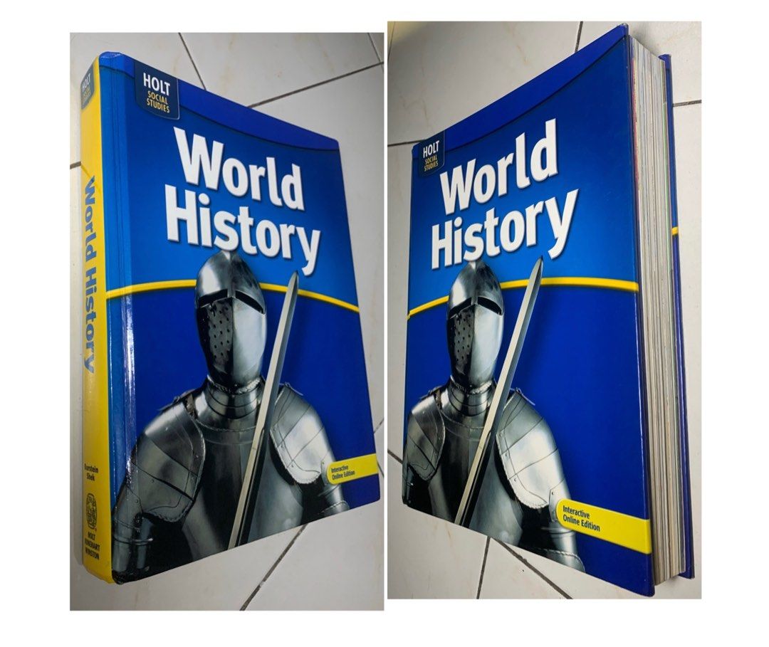 World history book(huge) (Category: Textbooks) located in Angeles City. Submitted by seol1108 (Listing ID 1261280498, Image 1). Description: Clean and big.