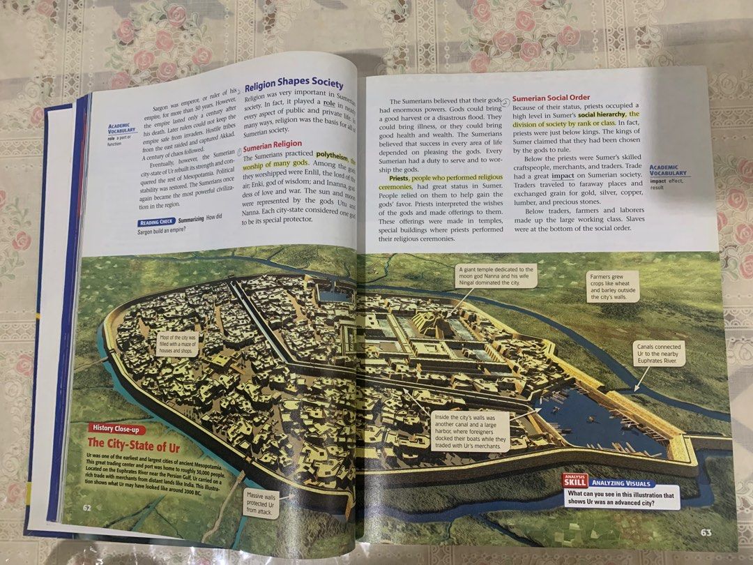 World history book(huge) (Category: Textbooks) located in Angeles City. Submitted by seol1108 (Listing ID 1261280498, Image 3). Description: Clean and big.