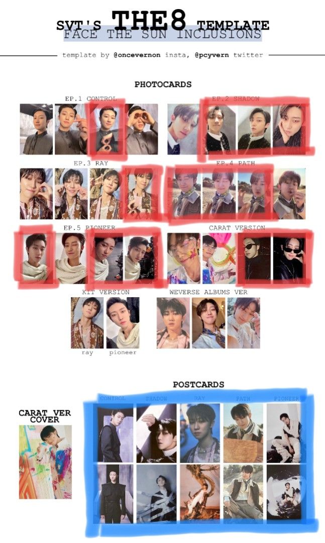WTS/WTT] SVT Face The Sun seventeen fts the8 minghao jeonghan jun