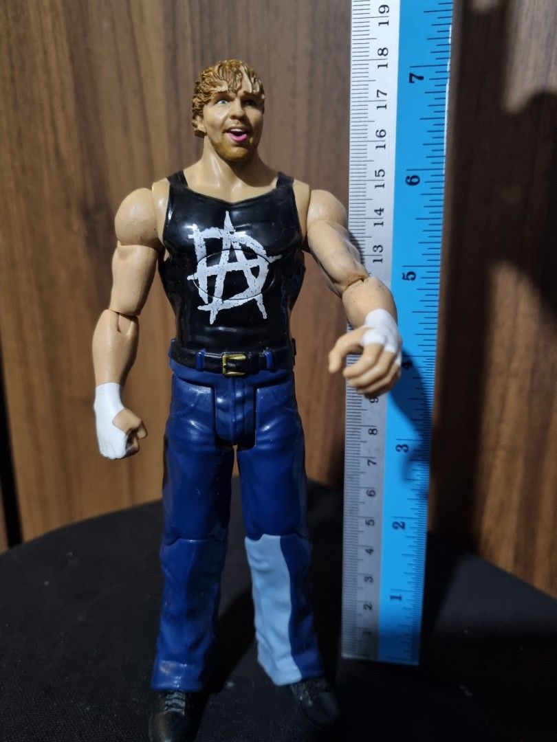 WWE Jon Moxley & Seth Rollins, Hobbies & Toys, Toys & Games on Carousell