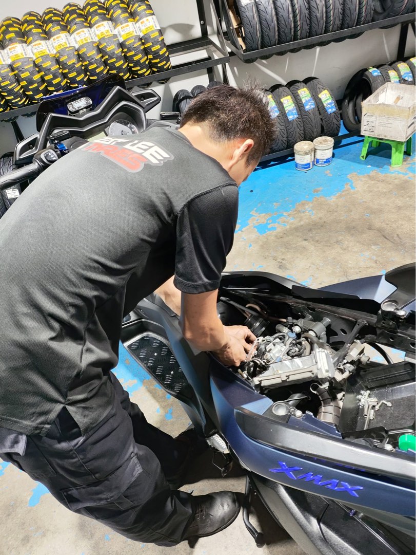 XMAX VALVE CLEARANCE, Motorcycles, Motorcycle Accessories on Carousell