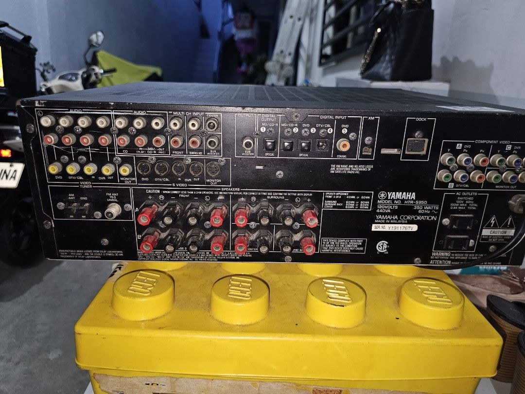 Yamaha HTR 5950, Audio, Soundbars, Speakers & Amplifiers on Carousell