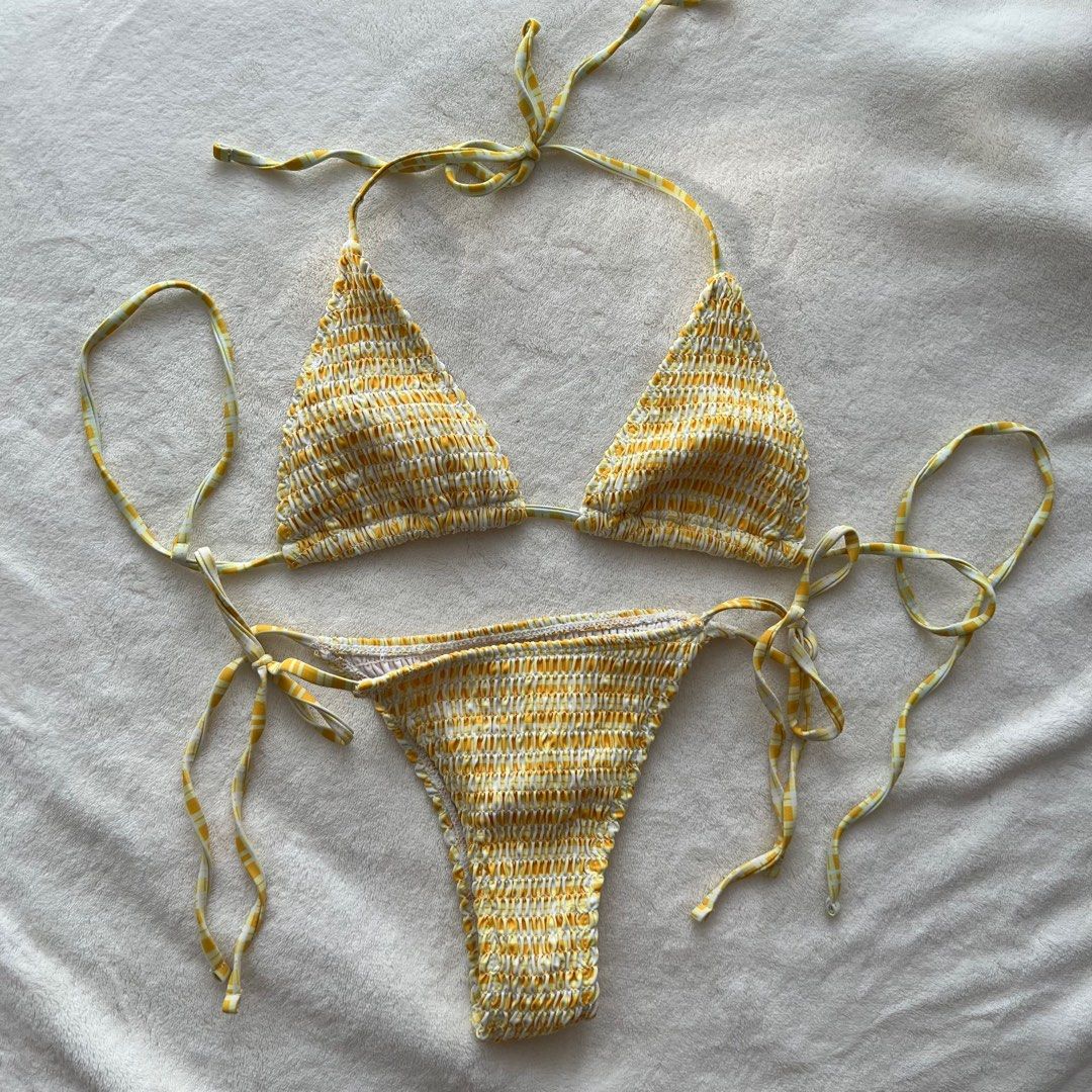 Sea Siren Bikini Set - Yellow