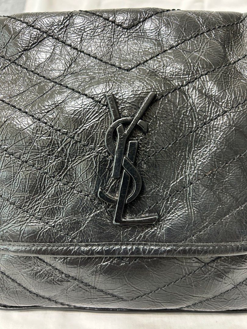 Ysl niki medium hotsell in vintage leather