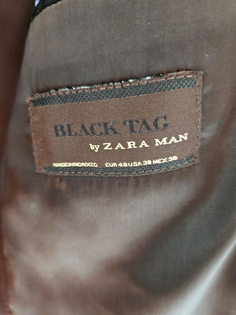 Black tag by deals zara man jacket