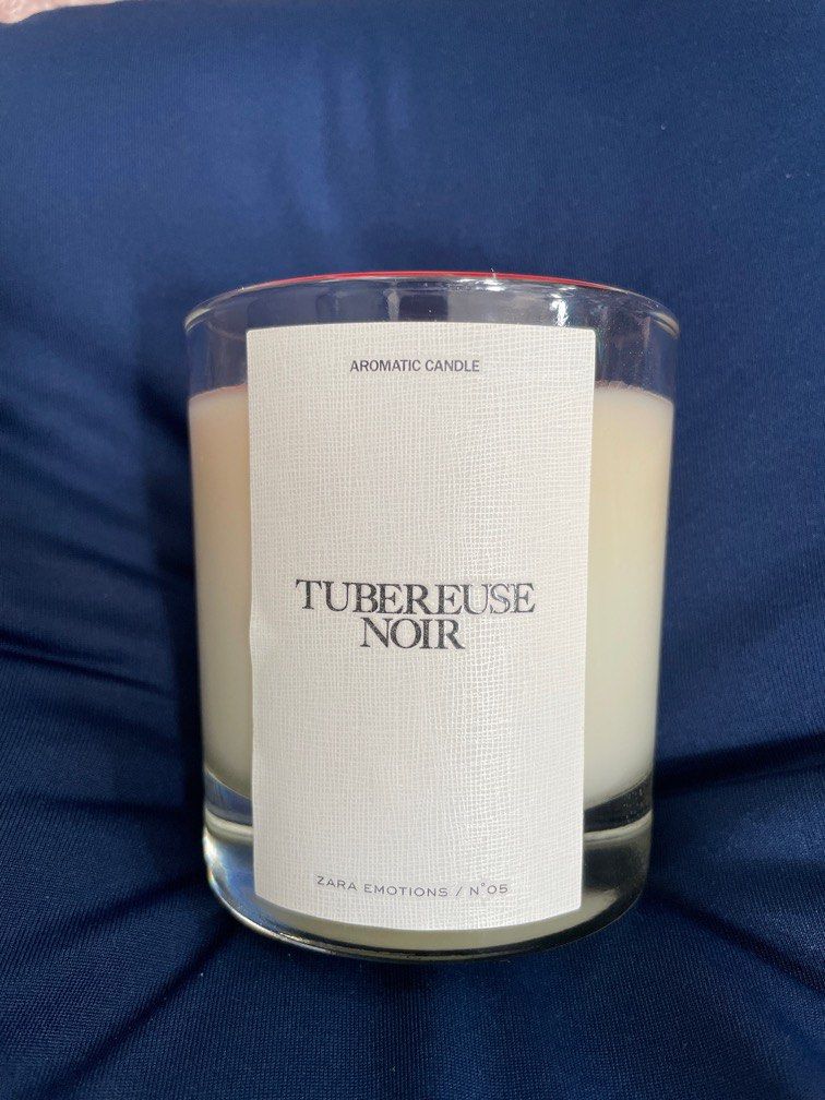 Zara tubereuse noir cheap candle