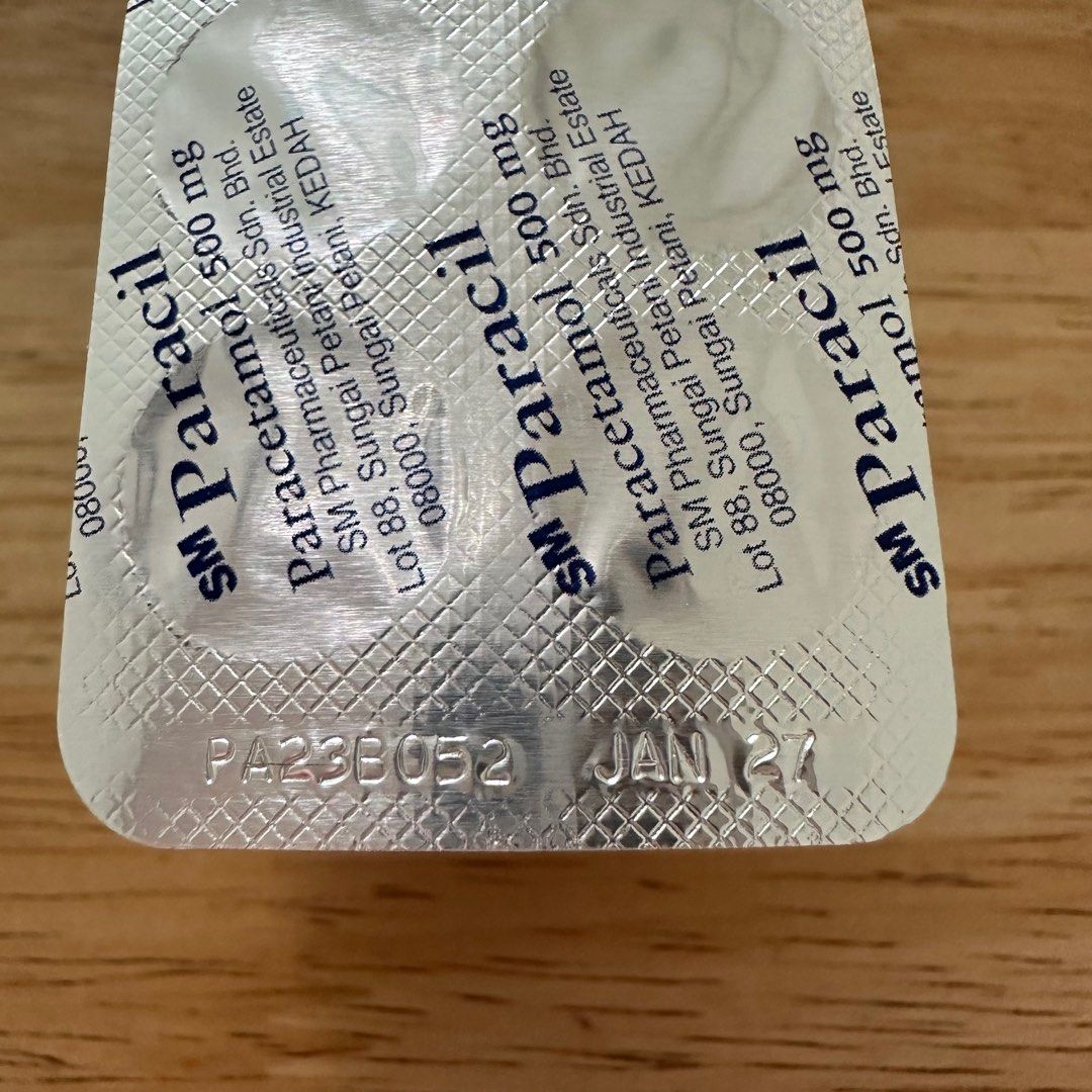 100 x Paracetamol 500mg [Expiry Jan 2027], Health & Nutrition, Medical