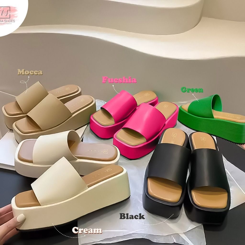 Sandal wedges terbaru discount