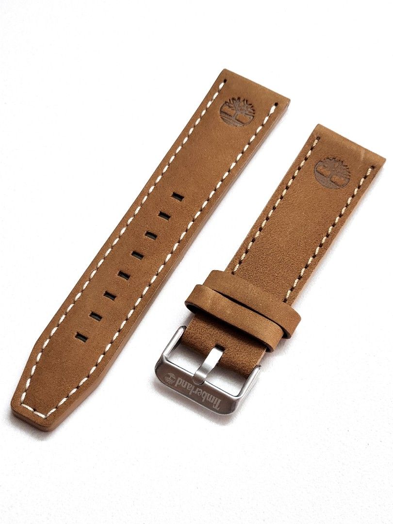 Timberland leather on sale watch strap