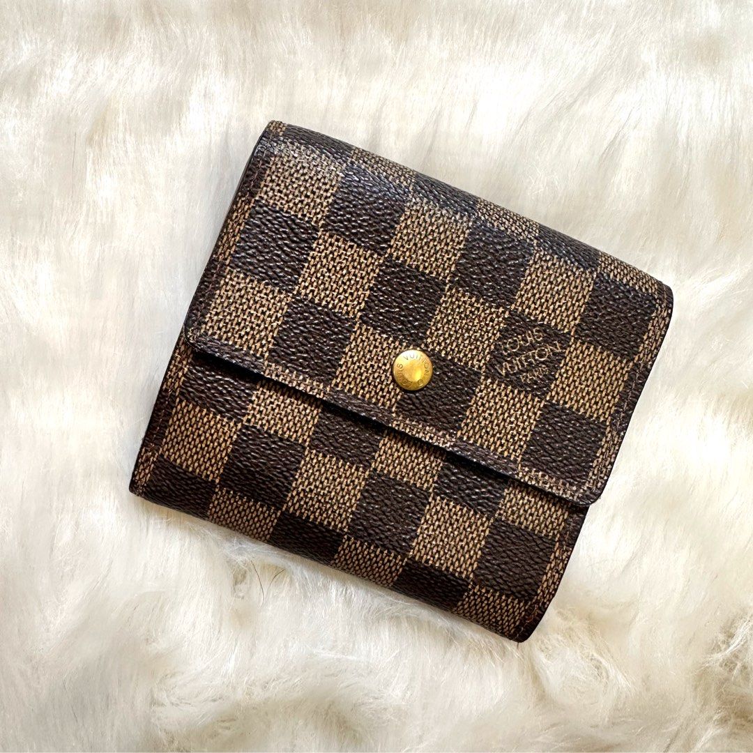 Louis Vuitton Elise Compact Wallet, Luxury, Bags & Wallets on Carousell