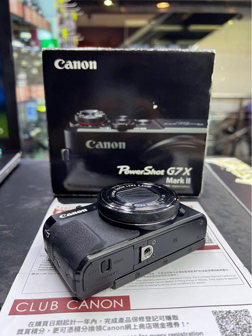 益粉絲CANON G7X II G7X2 行貨齊盒, 攝影器材, 相機- Carousell