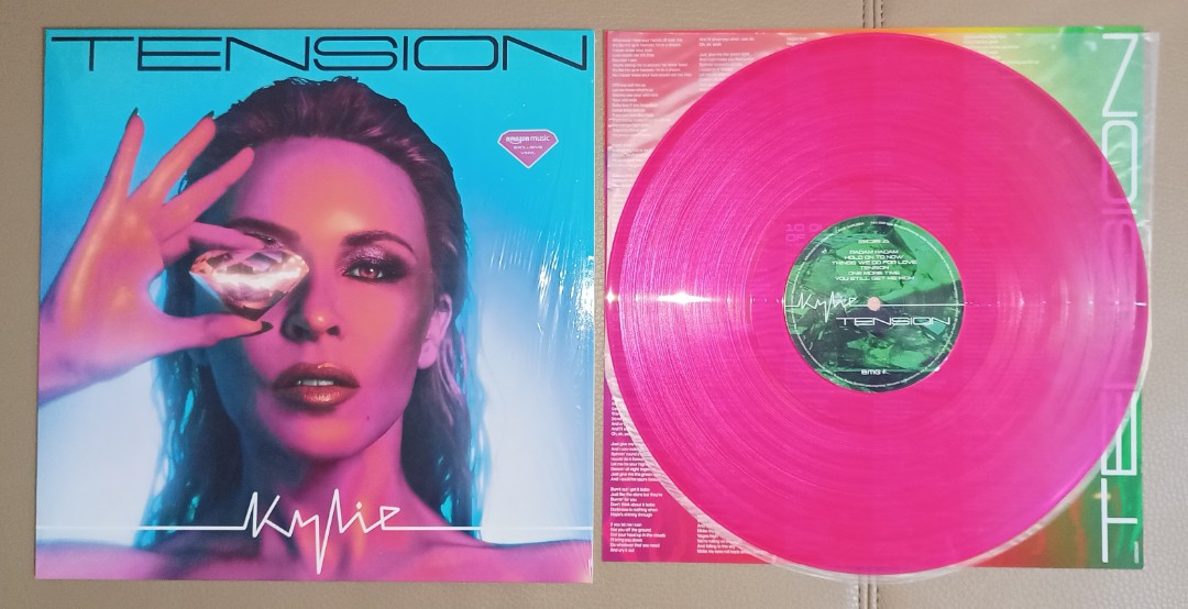 Kylie Minogue - Tension Vinilo Color (b&n Exclusive) Nuevo