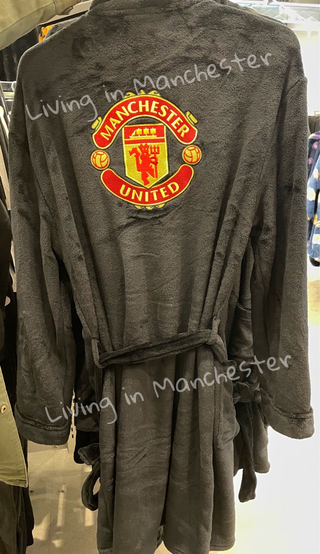 Manchester United Mens Dressing Gown / Bathrobe bath Robe - Etsy UK