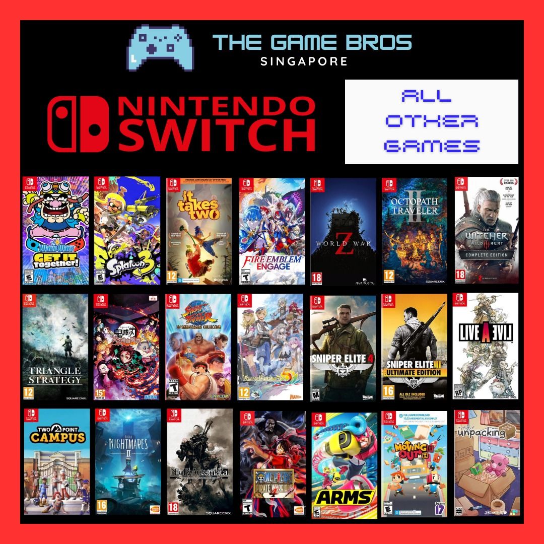 Digital games on two switches 2025