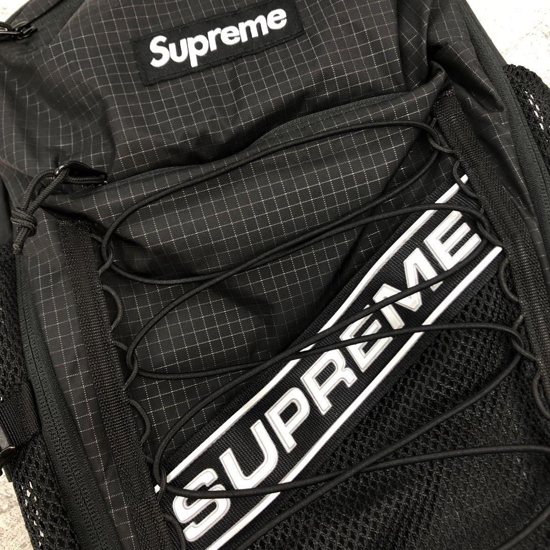 2個 Supreme Canvas Backpack u0026 Tote Black-