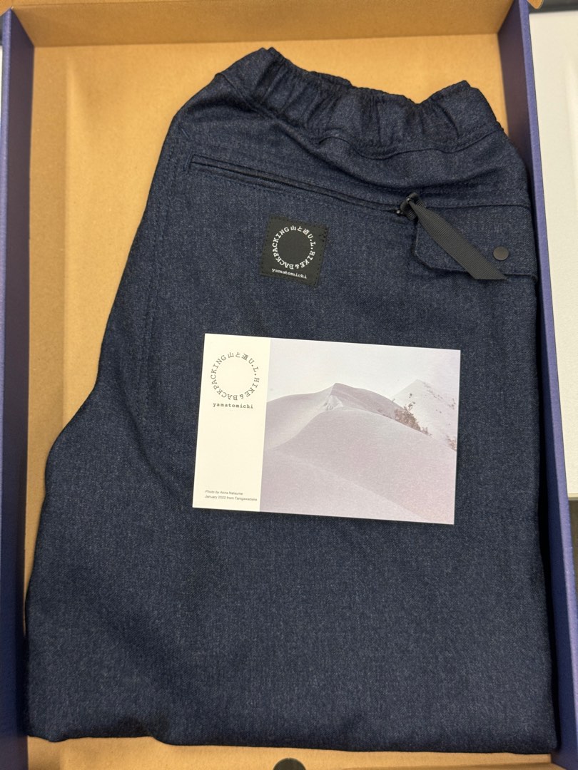 山と道Yamatomichi Merino 5-Pocket Pants (M-tall), 男裝, 褲＆半截裙