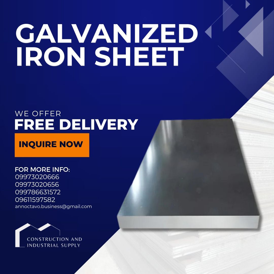 Zinc Coating Durable Materials Sheet Metal Building Materials