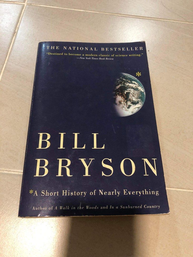 A Short History of Nearly Everything Book by Bill Bryson, Hobbies & Toys, Books & Magazines