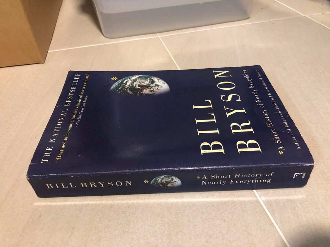 A Short History of Nearly Everything Book by Bill Bryson, Hobbies