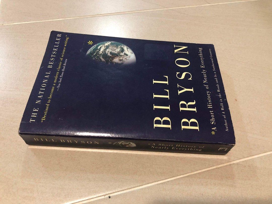 A Short History of Nearly Everything Book by Bill Bryson, Hobbies