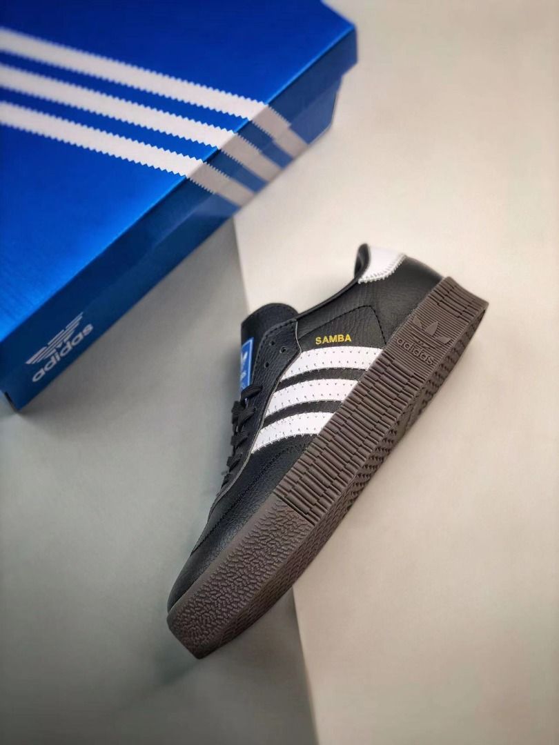 Adidas originals samba online rose women's black