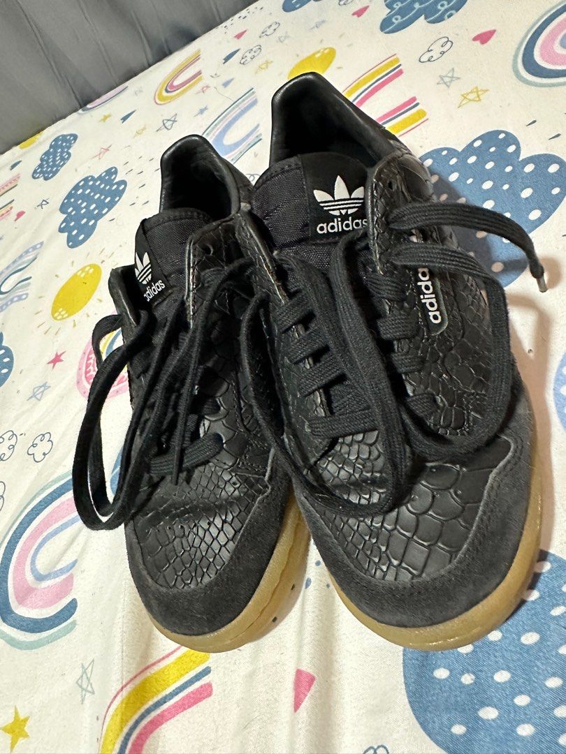 Adidas Continental 80 Snakeskin black