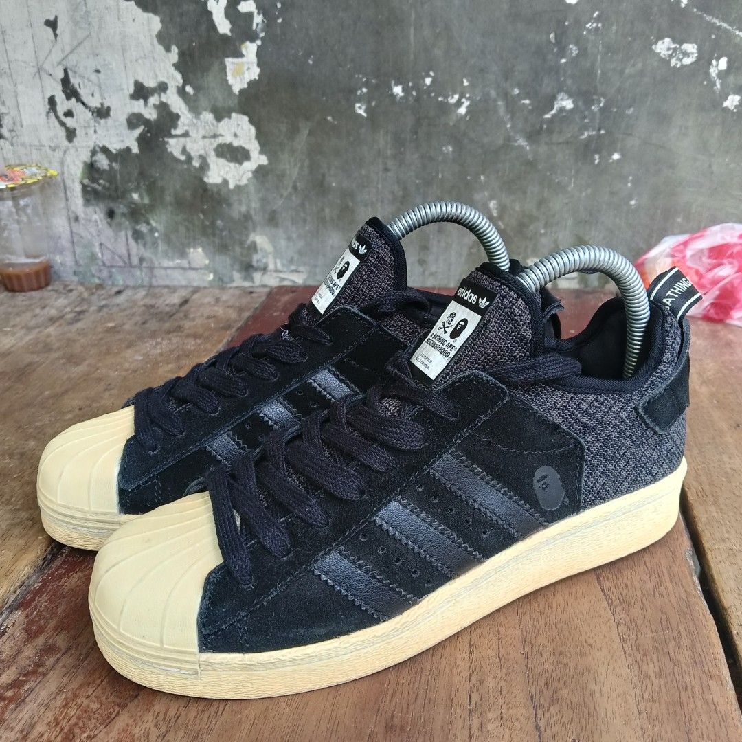Adidas superstar x best sale bape x neighborhood