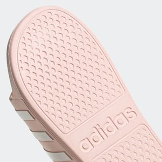 Adilette aqua slides dust pink top