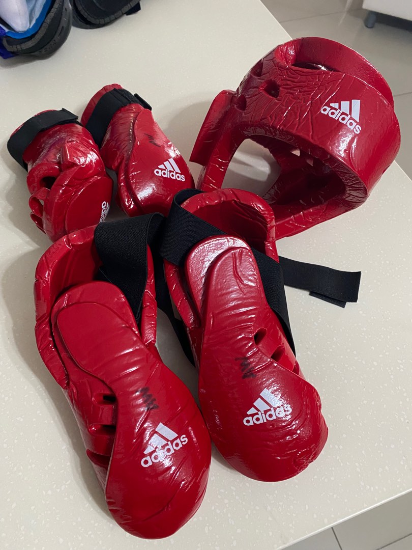Adidas Taekwondo/Karate guards/padding for Kids, Sports Equipment, Other Sports Equipment and