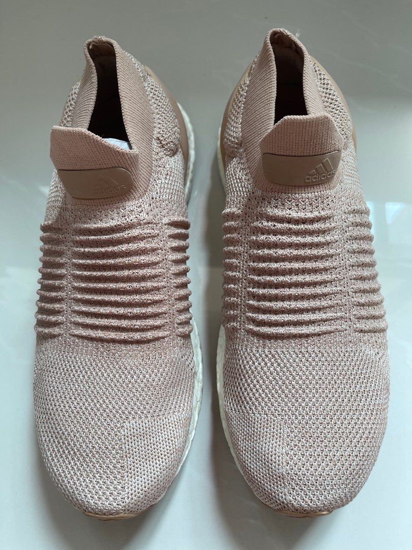 Ultra boost laceless ash pearl discount