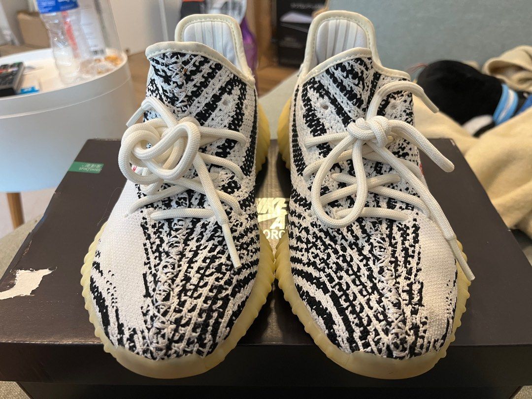 Adidas yeezy sale zebra hk