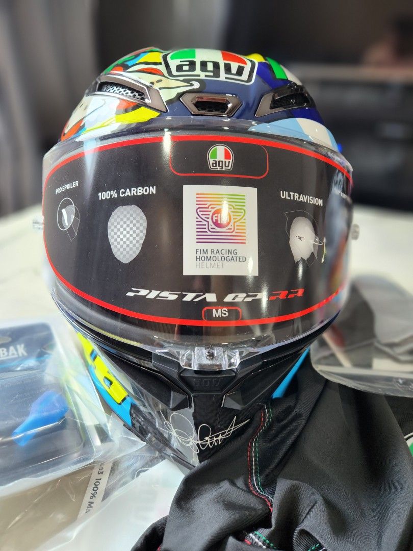 AGV Pista GP RR (MISANO 2019), Motorcycles, Motorcycle Apparel on Carousell