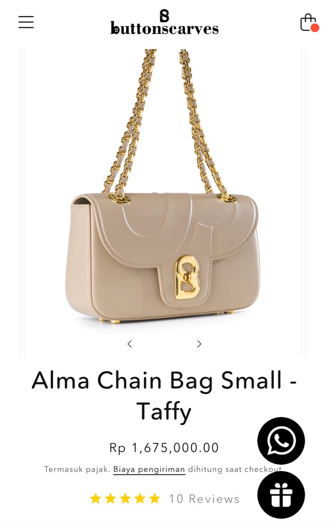 Alma Chain Bag Small - Lilac – Buttonscarves