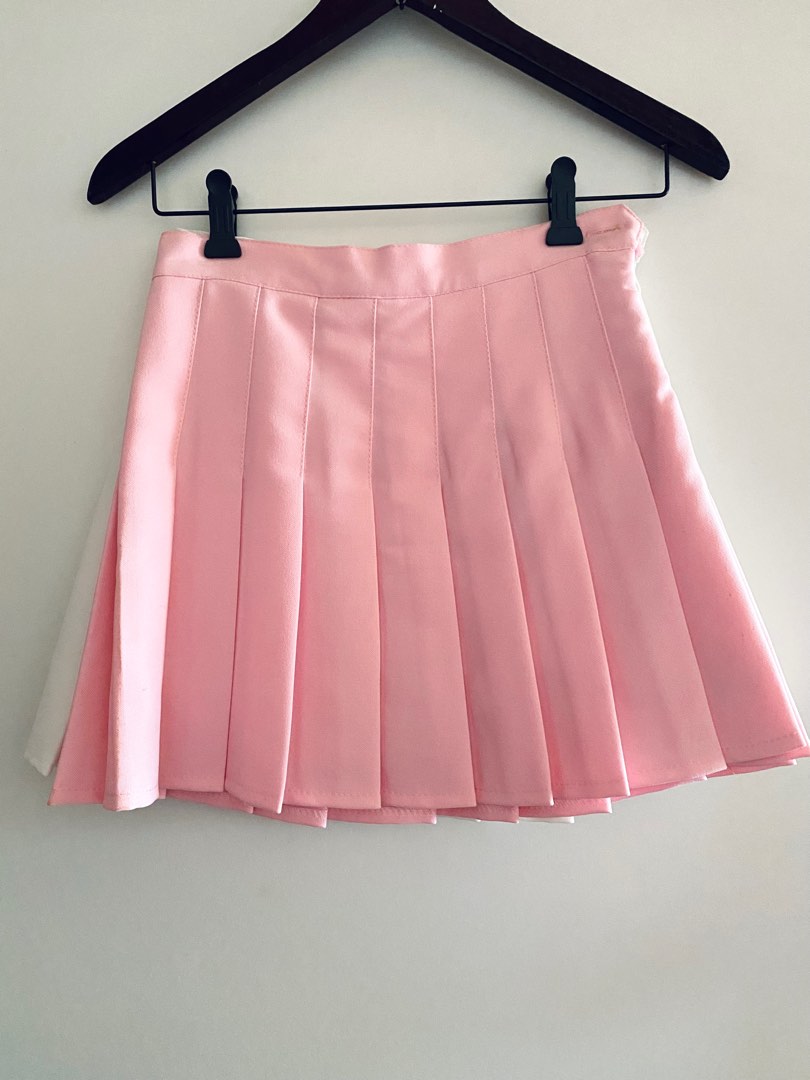 American apparel cheap pink tennis skirt