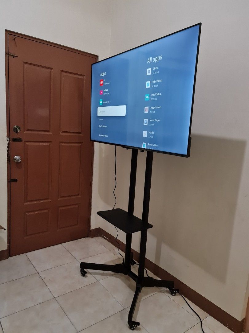 android LED tv for rent Digital Poster kiosk advertisement standee pull